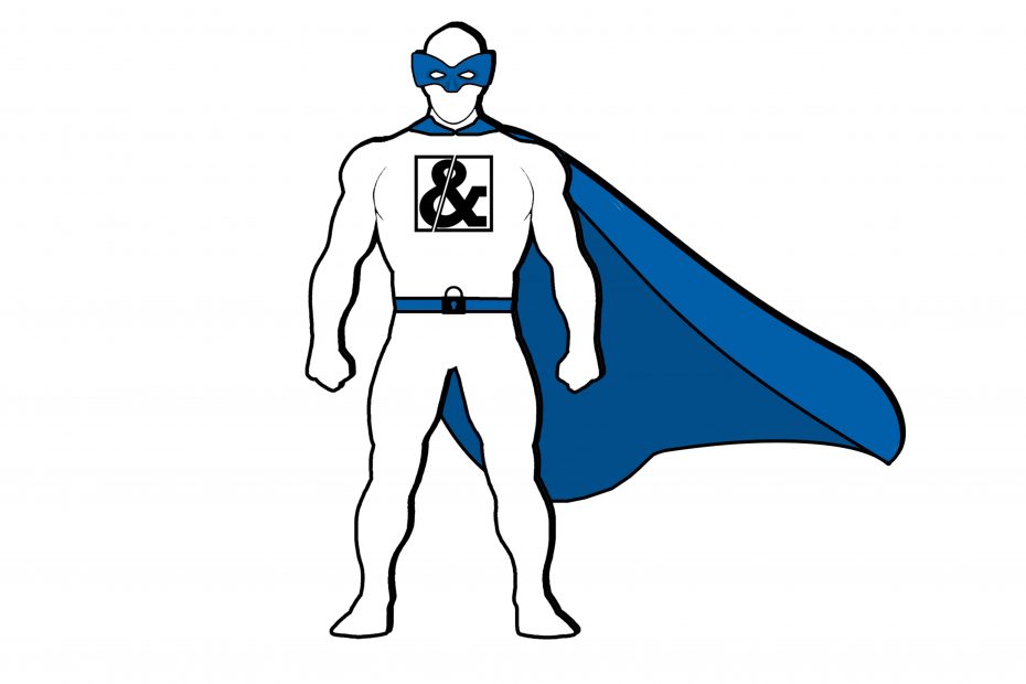 Datenschutzbeauftragten Superheld